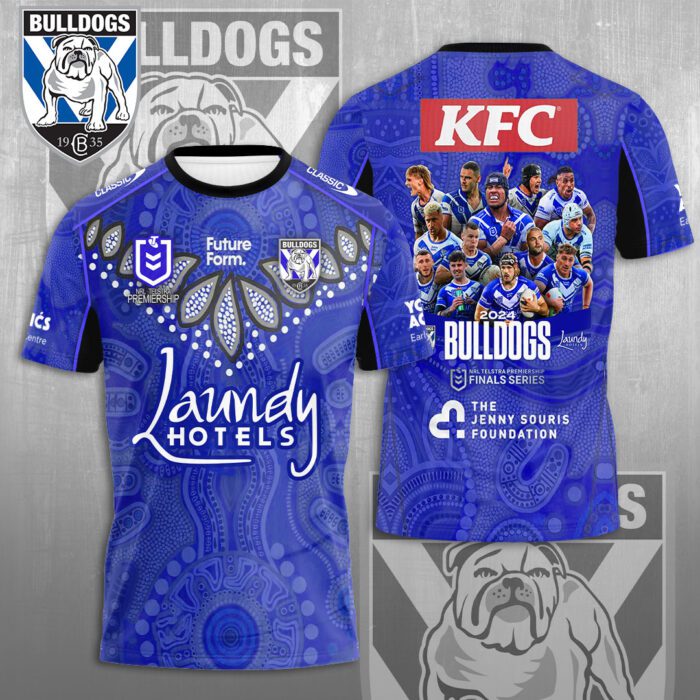 Canterbury-Bankstown Bulldogs Unisex T-Shirt Performance Tee GTS5035