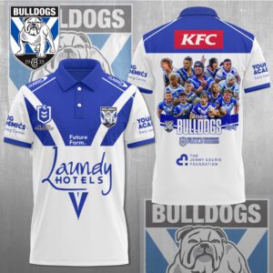 Canterbury-Bankstown Bulldogs Unisex T-Shirt Performance Tee GTS5054