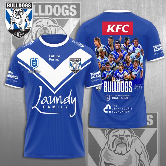 Canterbury-Bankstown Bulldogs Unisex T-Shirt Performance Tee GTS5055