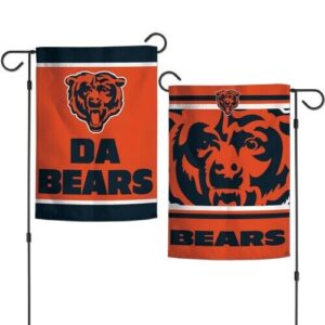 Chicago Bears Double Sided Garden Flag Yard Banner Outdoor