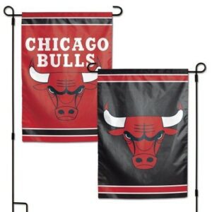 Chicago Bulls Double Sided Garden Flag Yard Banner