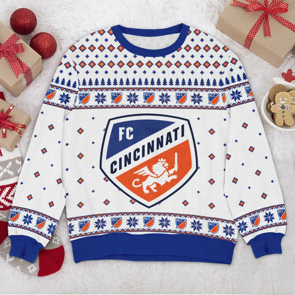 Cincinnati MLS Ugly Sweater Christmas Season