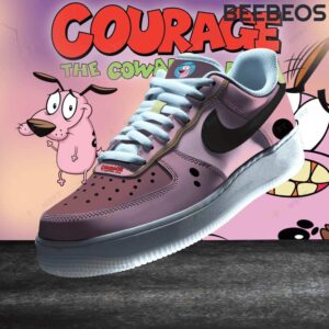 Courage the Cowardly Dog Air Force 1 Shoes AF1 Limited Sneakers EBA1004