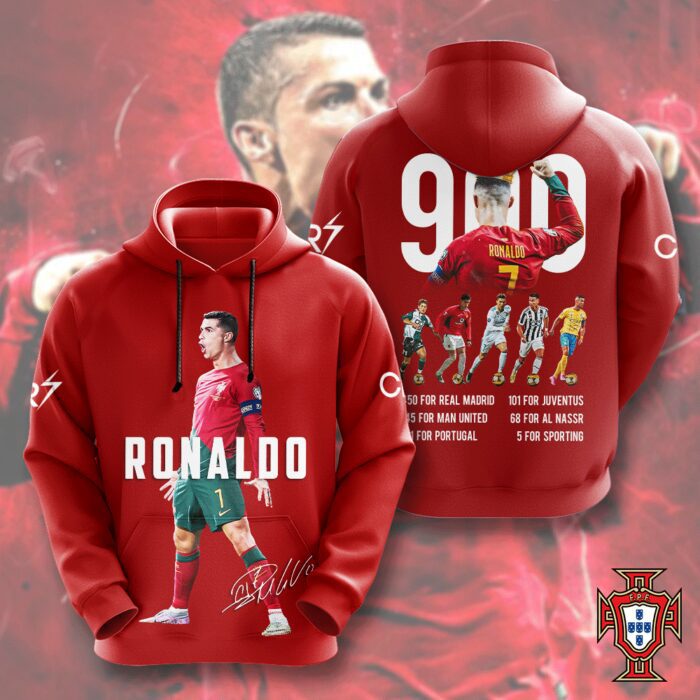 Cristiano Ronaldo x Portugal National Football Team Unisex Hoodie GHD5146