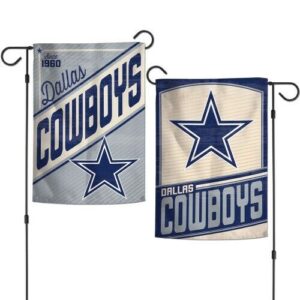 Dallas Cowboys Vintage Style Double Sided Garden Flag Yard Banner