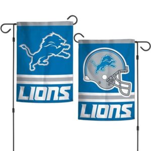 Detroit Lions Double Sided Garden Flag Yard Banner Outdoor