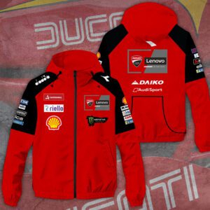 Ducati Lenovo Team 3D Windbreaker Jacket GWJ1022