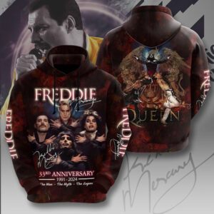 Freddie Mercury Unisex Hoodie GHD5288