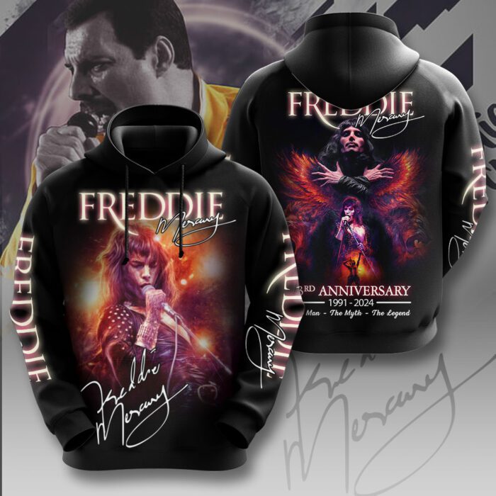 Freddie Mercury Unisex Hoodie GHD5398