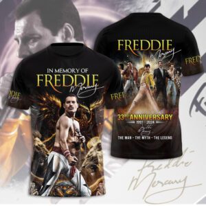 Freddie Mercury Unisex T-Shirt Performance Tee GTS5325