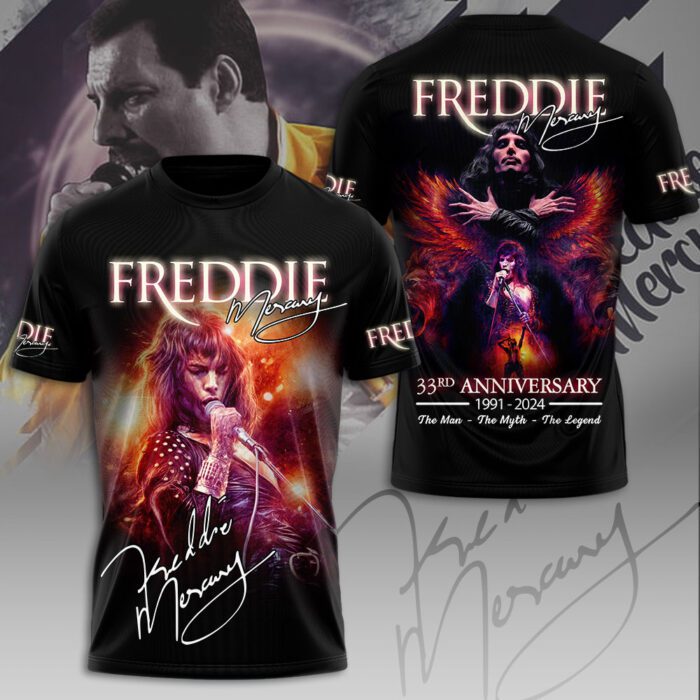 Freddie Mercury Unisex T-Shirt Performance Tee GTS5447