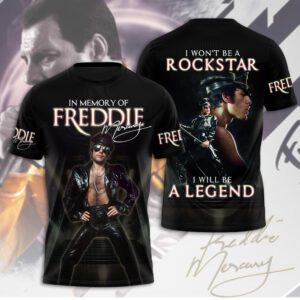 Freddie Mercury Unisex T-Shirt Performance Tee GTS5448