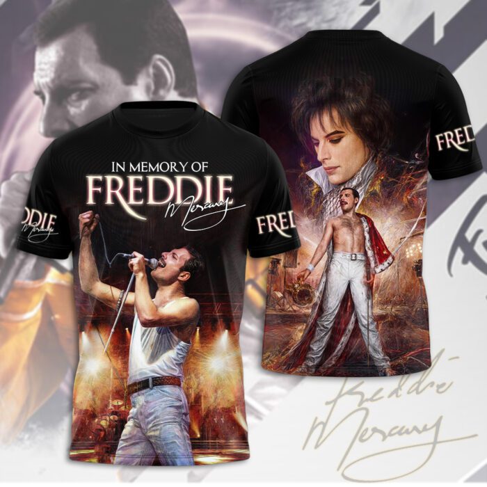 Freddie Mercury Unisex T-Shirt Performance Tee GTS5457