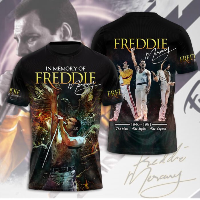 Freddie Mercury Unisex T-Shirt Performance Tee GTS5461