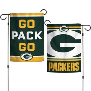 Green Bay Packers Double Sided Garden Flag Yard Banner