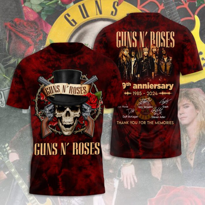 Guns N' Roses Unisex T-Shirt Performance Tee GTS5006