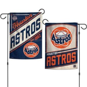 Houston Astros Cooperstown Coll. 2 Sided Garden Flag Yard Banner