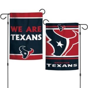 Houston Texans Double Sided Garden Flag Yard Banner