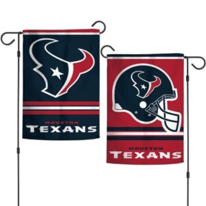 Houston Texans Double Sided Garden Flag Yard Banner