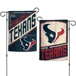 Houston Texans Double Sided Garden Flag Yard Banner Outdoor