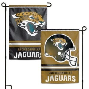 Jacksonville Jaguars Double Sided Garden Flag Yard Banner Outdoor