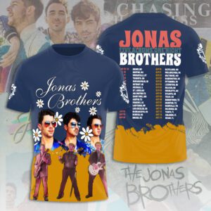 Jonas Brothers Unisex T-Shirt Performance Tee GTS5328