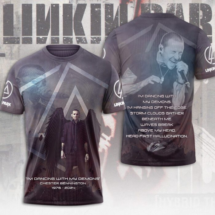 Linkin Park x Chester Bennington Unisex T-Shirt Performance Tee GTS5013