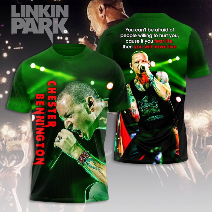 Linkin Park x Chester Bennington Unisex T-Shirt Performance Tee GTS5027