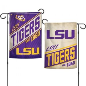 Lsu Tigers College Vault 2 Sided Garden Flag Yard Banner