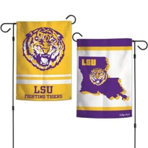 Lsu Tigers College Vault 2 Sided Garden Flag Yard Banner