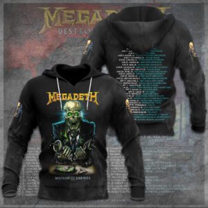 Megadeth Band Unisex Hoodie GHD5041