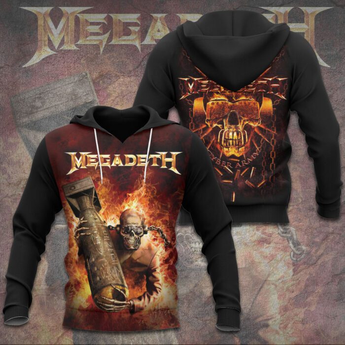 Megadeth Band Unisex Hoodie GHD5459