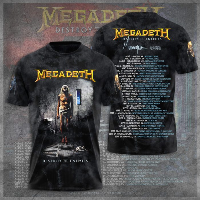 Megadeth Band Unisex T-Shirt Performance Tee GTS5045