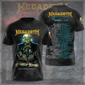 Megadeth Band Unisex T-Shirt Performance Tee GTS5046