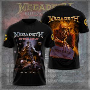 Megadeth Band Unisex T-Shirt Performance Tee GTS5514