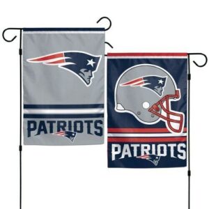 New England Patriots Double Sided Garden Flag Yard Banner Outdoor