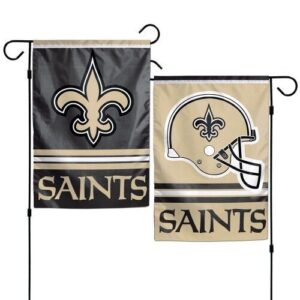 New Orleans Saints Double Sided Garden Flag Yard Banner Outdoor