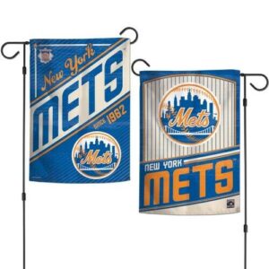 New York Mets Cooperstown 2 Sided Garden Flag Yard Banner