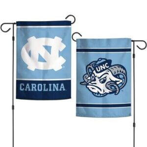 North Carolina Tar Heels 2 Sided Garden Flag Yard Banner