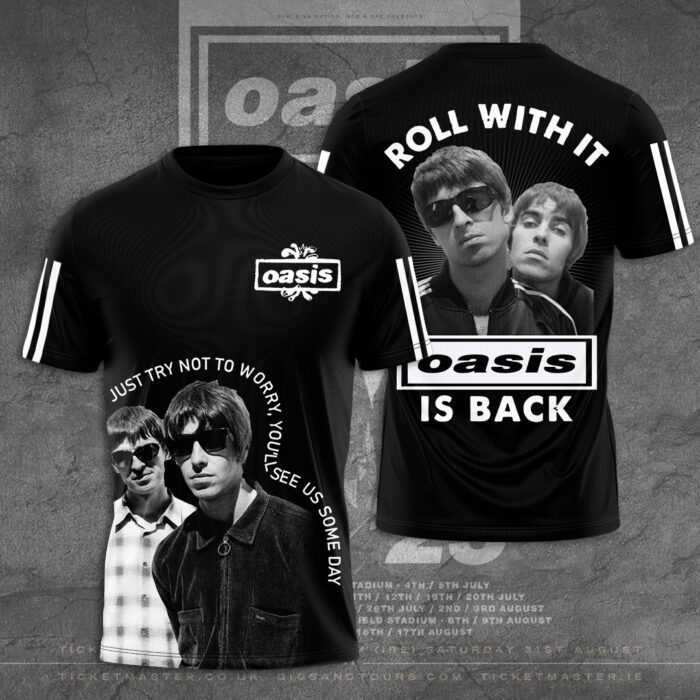 Oasis Band Unisex T-Shirt Performance Tee GTS5204