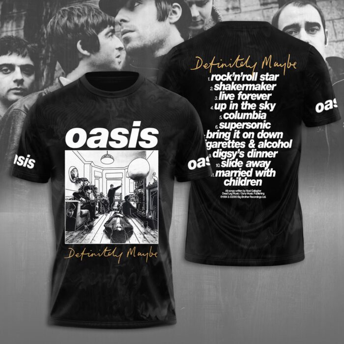 Oasis Band Unisex T-Shirt Performance Tee GTS5208