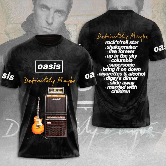 Oasis Band Unisex T-Shirt Performance Tee GTS5212