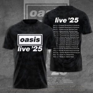 Oasis Band Unisex T-Shirt Performance Tee GTS5213