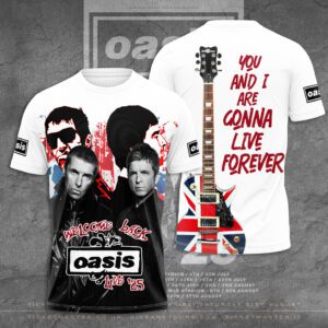 Oasis Band Unisex T-Shirt Performance Tee GTS5220