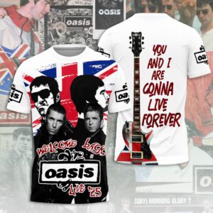 Oasis Band Unisex T-Shirt Performance Tee GTS5221