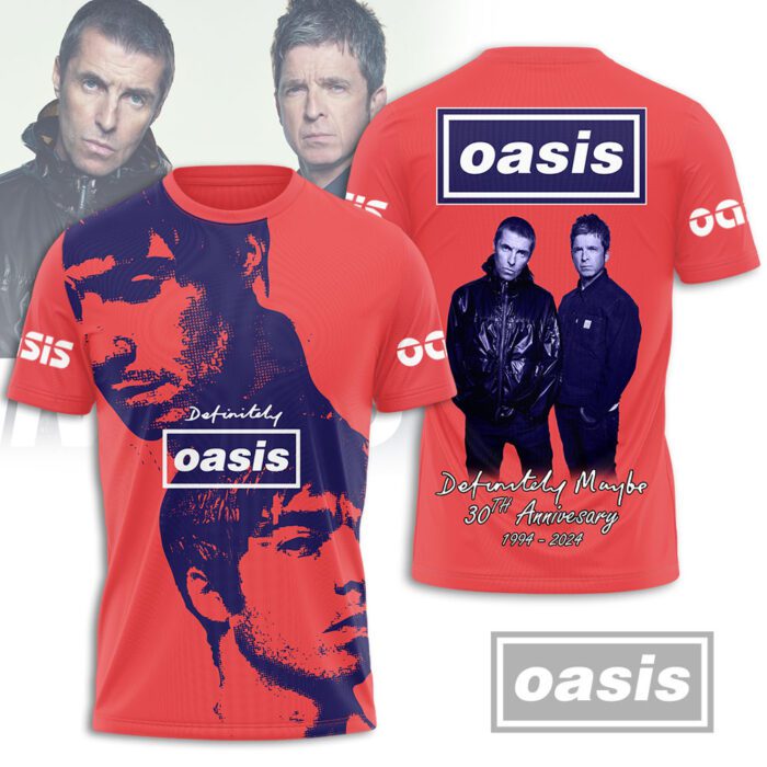 Oasis Band Unisex T-Shirt Performance Tee GTS5239