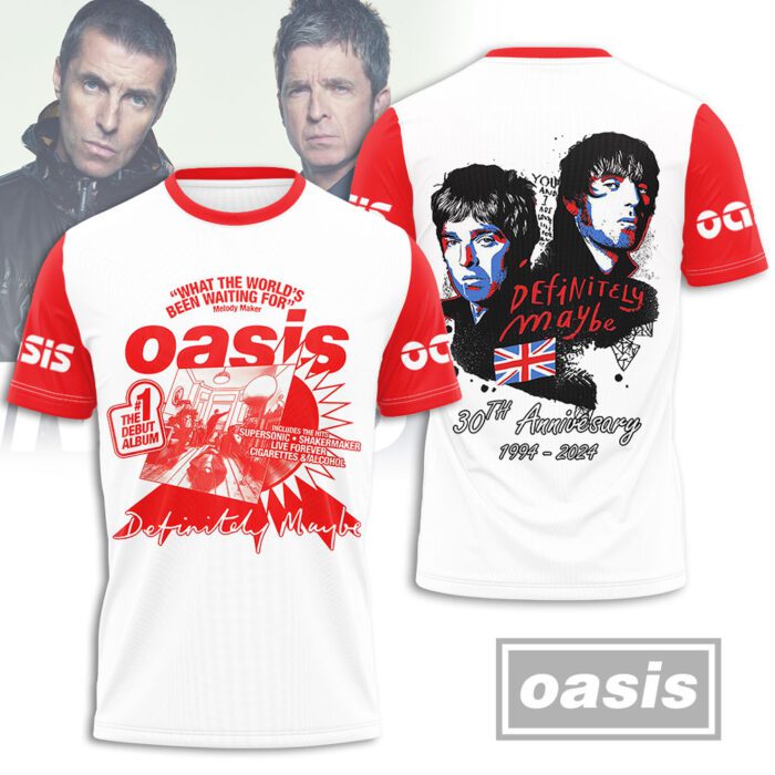 Oasis Band Unisex T-Shirt Performance Tee GTS5256