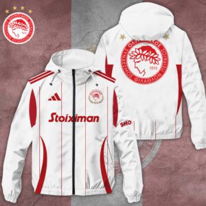 Olympiakos F.C. 3D Windbreaker Jacket GWJ1006