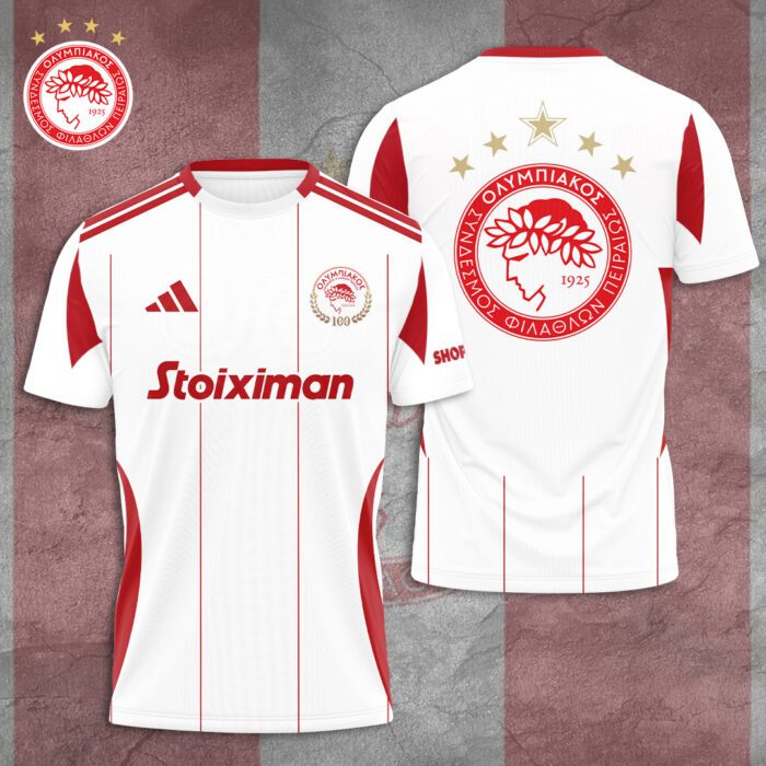 Olympiakos F.C. Unisex T-Shirt Performance Tee GTS5533