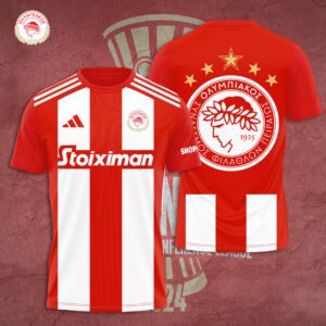 Olympiakos F.C. Unisex T-Shirt Performance Tee GTS5556